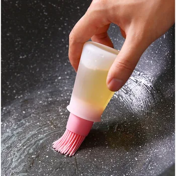 Silicon Perie Gratar Portabil Sticla de Ulei cu Pensula Ungeti Perii Ulei Lichid Pastrybrush Accesorii de Bucătărie Grătar Instrument