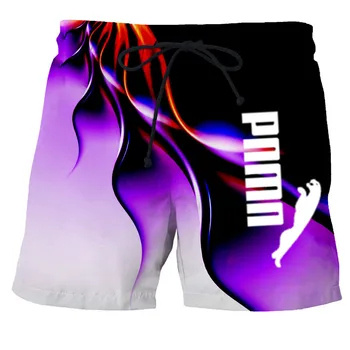 2021 Vara Noi Casual pantaloni Scurți de Plajă 3D pentru Bărbați Pantaloni de Plajă Libere Sport uscare Rapida Înot pantaloni Scurți pentru Bărbați pantaloni Scurți de Bord S-6XL