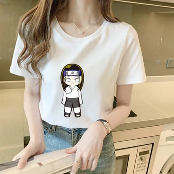Naruto Femei T-shirt Gaara Naruto Uzumaki Kawaii tricouri pentru Fete 2021 Maneca Scurta Top Harajuku Fata Cool Estetic Haine