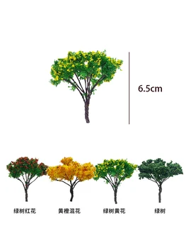Miniaturizarea model Peisaj copac și copac stradă model de Producție de materiale de scena platforma DIY scenariu materiale