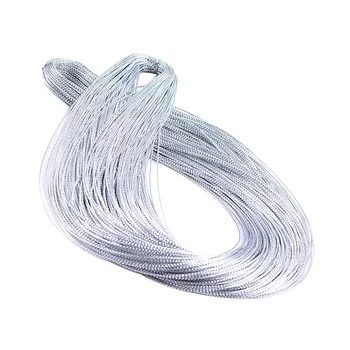 Cablu metalic, Bijuterii Fir Ambarcațiuni String Cordon Categorie Șir de Etichete de agățat Frânghie Cadou Folie Panglică Metalică Beteala Cablu pentru DIY Meșteșug