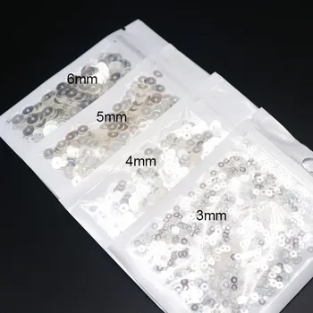 10g de Cristal Transparent de Unghii cu Sclipici Paiete 3mm 4mm 5mm 6mm Stea Inima Floare de Prune Sequin Ambarcațiuni pentru Diy Accesorii de Îmbrăcăminte