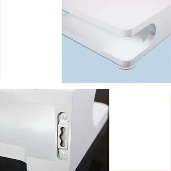 Montare pe perete Depozitare TV Box Router Raft Set-Top Box, Consolă Suport Mini PC DVD Player Stand Rack Plutitoare Raft de Perete pentru Tv