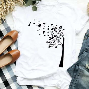 Femeile Doamna Papadie Fluture Drăguț 90 Drăguț de Vară de Toamnă Imprimare Tricou Femeie T Tee pentru Femei Tricou Haine de Top Graphic T-shirt