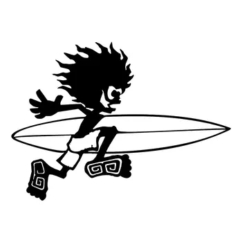 BMX Scuter Surf Decal de Moda Decorare Fereastră Personalitate PVC Impermeabil de protecție Solară Masina Autocolant Negru/Alb/Rosu/Laser/Argintiu