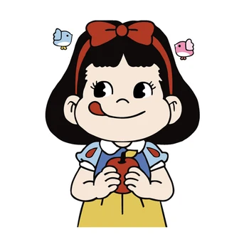 Japonia Fată de Desene animate de Fier pe Patch-uri pentru Îmbrăcăminte de Vinil Termo etichetele de pe Haine de Transferuri de Căldură Aplici pentru Haine Tricou R