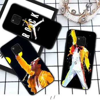 Regina Trupa lui Freddie Mercury, Silicon telefonul acoperi caz pentru Huawei mate 9 10 20 30 lite 9 10 20 30 pro 20X funda