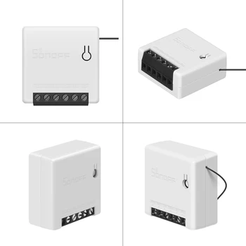 Mini BRICOLAJ Smart Switch Mici Ewelink Control de la Distanță Comutator Wifi Suport Extern Lucra Cu Alexa Smart Home