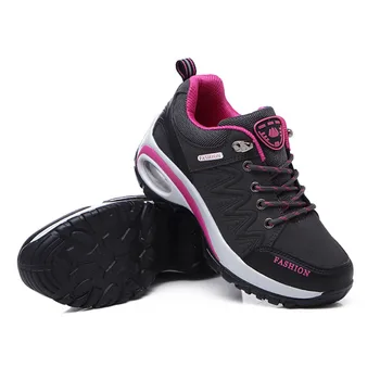 Adidasi pentru Femei Pernă de Aer Atletic Pantofi de Funcționare de Mers pe jos Respirabil Sport Dantela Inaltime Platforma Pantofi Casual Dimensiune 35-42