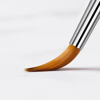 1buc Zibelina Kolinsky Acril Perie de Unghii Nail Art Pensula Pentru Gel UV Constructor Pictura Desen Perii Sculptură Pen Instrumente de Manichiură