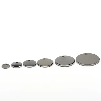 6-25mm Rotund din Oțel Inoxidabil Plat Gol Ștanțare Tag Pandantiv Mini Discuri pentru Bratara Cercei Colier Farmec Bijuterii