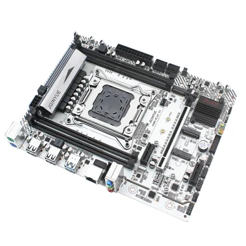 X99 placa de baza LGA 2011-3 set kit cu procesor Intel xeon E5 2630 V3 procesor DDR4 32GB(4*8GB) 2666mhz memorie RAM M-ATX X99M-PLUS D4