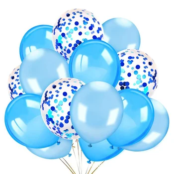 40pcs de 12 țoli Baloane Set de Confetti Baloane Latex Petrecere de Nunta de Decorare pentru Copii de Ziua de nastere Copii Livrările de Aur/Verde/Albastru/Roz