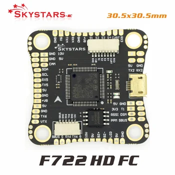 Skystars F722HD Pro F7 Zbor ControllerCompatible Cu DJI OSD 3~6S MPU6000 30.5x30.5mm pentru RC Drone FPV Racing cu DJI