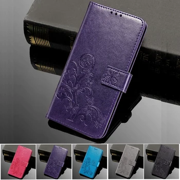 Caz de telefon pentru Sony Xperia XZ1 Compact XZ1 G8341 G8342 Caz de Lux, Flip-Relief din Piele Portofel Magnetic Telefon Stand Book Cover