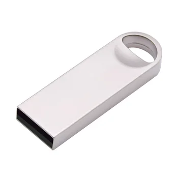 Noi Fash Usb Drive 2.0 Metal 64GB 32GB 16GB 8GB 4GB Pen Drive Pendrive rezistent la apa de Argint U Disc Memoria Cel Stick Usb Cadou Logo-ul