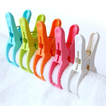1 buc Mare, puternic clothespin quilt clipuri îngroșat windproof plastic uscare clipuri non-alunecare clothespins