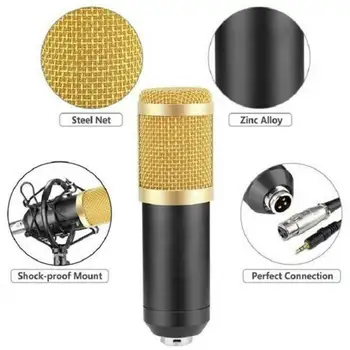 BM 800 de karaoke microfon BM800 condensator de studio USB microfon bm-800 Pentru KTV Radio Braodcasting Cântând Înregistrare calculator