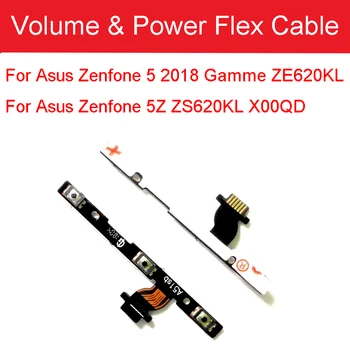 Autentic Volum si Power Flex Panglică Pentru Asus Zenfone 5 2018 Gamme ZE620KL/ Zenfone 5Z ZS620KL X00QD Partea Comutator cu Cheie Butonul de Piese