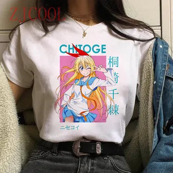 Estetică retro Anime Fructe Coș tricou femei Roz Yuri Nakamura Înger de Sus Harajuku Supradimensionate, haine Femei/Man T-shirt