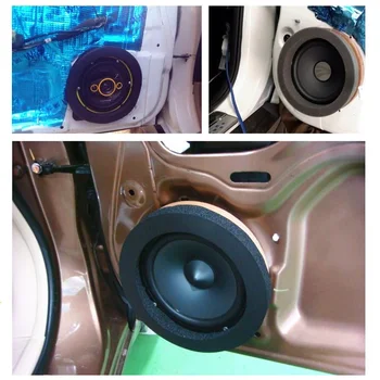 Difuzor Inel De Izolare Acustică Spumă De Izolare De Sunet Pad Bass Ușă Decor Interior, Accesorii Boxe Auto Inel