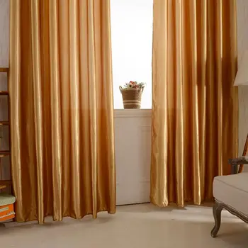 Culoare pură perdele moderne de moda buna întunecare opace cortina cortina set decorațiuni interioare perdele de baie