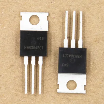 10buc MBR3045CT SĂ-220 MBR3045 TO220 MBR3045C 30A45V Schottky și recuperare rapidă diode