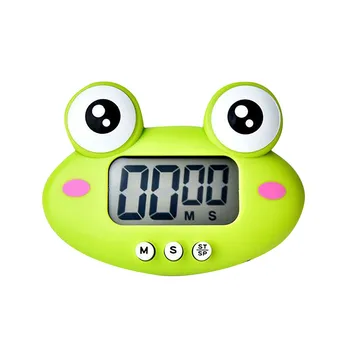 40# Cute Broaște Bucatarie Electronic Digital Timer Minute De Gătit Studiu Timer De Lucru Memento Pentru Magazin De Bucatarie Acasă Gadget Cadou