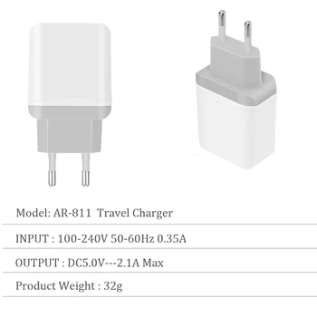 5V 2A UE Plug Încărcător de Perete de Date Micro USB Cablu de Sincronizare Pentru Xiaomi Redmi 4A 5A 6A 7A 7 6 5 3 3 S2 Samsung Note 4 5 A10 S6 S7