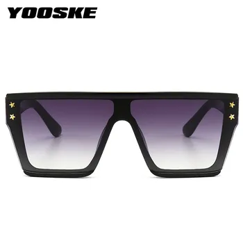 YOOSKE 2021 Noua Moda ochelari de Soare Femei Supradimensionat ochelari de soare Brand de Lux de Design de Ochelari de Soare Vintage Square Bărbați Ochelari de UV400