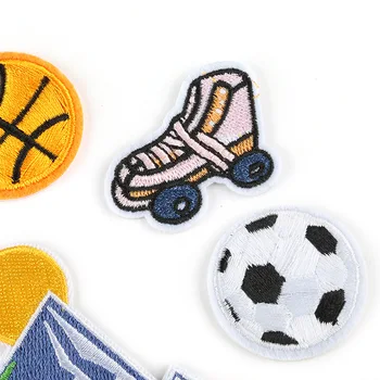 Personalizate en-Gros de Pânză Sticker Broderie Patch-uri Șapcă de Baseball Fotbal, Pantofi Sport de Serie Accesorii de Îmbrăcăminte, Încălțăminte și Pălării