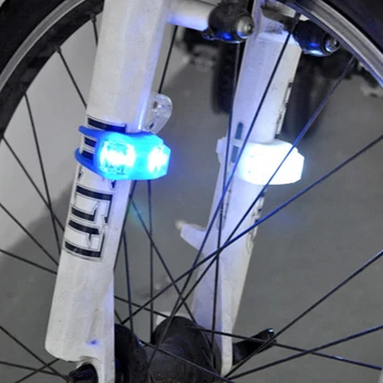 Bicicleta Lumina Silicon Lumina din Spate Impermeabil LED-uri Duble Broască Coada Lumina Noapte de Echitatie de Siguranță de Avertizare Accesorii pentru Biciclete Coada Lumina