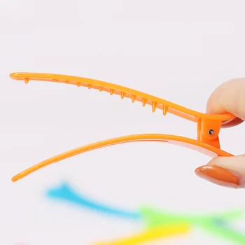 Multicolor Profesionale Duckbill Clip de Păr Salon de Coafură Agrafe de par Accesorii de Par, articole pentru acoperirea capului Barrette Instrumente de Styling 10BUC