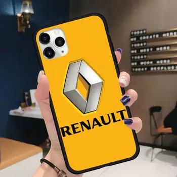 Masina sport Renault E Un Telefon Caz pentru iPhone 11 12 pro XS MAX 8 7 6 6S Plus X 5S SE 2020 XR silicon Moale