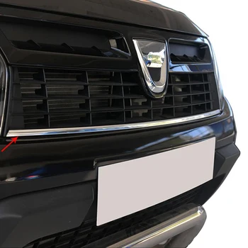 Dacia Duster Facelift Crom Grila Fata Lamelare Din Oțel Inoxidabil (2012-)