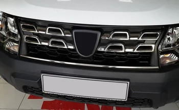 Dacia Duster Facelift Crom Grila Fata Lamelare Din Oțel Inoxidabil (2012-)