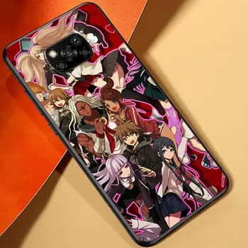 Danganronpa Anime Pentru Xiaomi POCO M3 M2 C3 X3 NFC F2 F3 Pro X2 F1 Pro Km Juca Mix 3 A3 A2 A1 6 5 lite Caz de Telefon