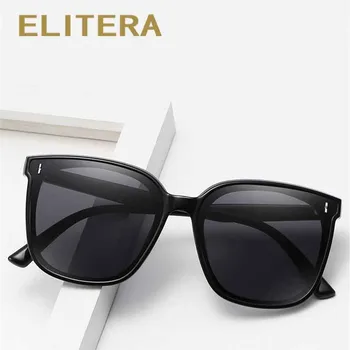 ELITERA Design de Moda ochelari de Soare Patrati Femei Mare Cadru Driver Ochelari de Soare UV400 Nuante Pentru Femei 2021