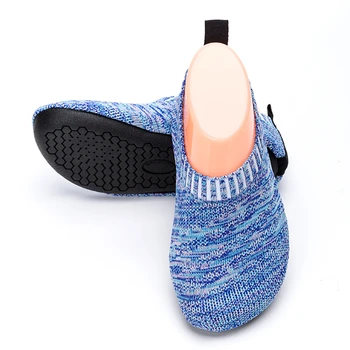 ZZFABER Copii Respirabil ochiurilor de Plasă 3D Zbor Pantofi Baieti Non-Alunecare de Podea Flexibile Pantofi Fete Moale Interior Apartamente Încălțăminte Confortabilă