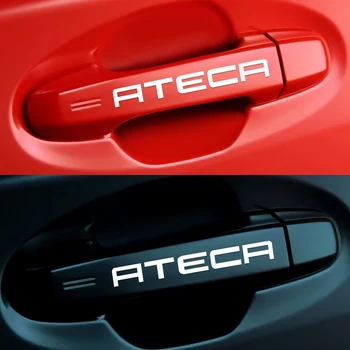 Auto Styling 4BUC /1Set Calitate Superioară a Mânerului Portierei Decor Sticker Creativ Decal Pentru SEAT Ibiza Leon Cupra e-Racer Ateca Formentor FR