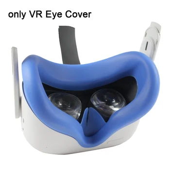 Set de Căști VR Anti Transpiratie Pad Ochi Acoperă Practic Lavabil Lumina Blocarea Silicon Moale Pernă de Piese de schimb Pentru Oculus Quest 2