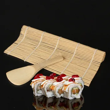Sushi Maker Kit Rola de Orez Mucegai Bucătărie DIY Mucegai Role Mat Orez cu Zbaturi Set Nou sushi mucegai,instrumente de gătit,Set pentru sushi roll