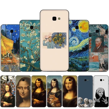 Marea artă estetic van Gogh Mona Lisa David Caz Pentru Samsung J4 Core J4 J6 Plus J7 DUO J8 M10 M11 M20 M21 M30 M30S M31 M31S M40