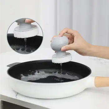 Bucătărie de spălat Vase Perie Oală Perie de Curățare Automată Lichid de Descărcare de gestiune de Apă-jet Detergent de Presă Bucatarie Baie Instrumente
