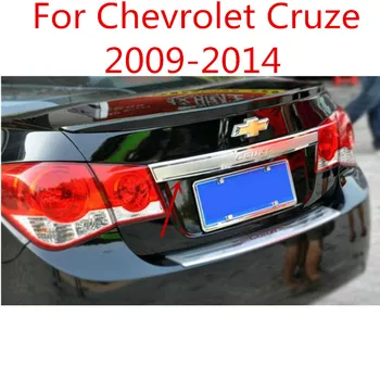 Pentru Chevrolet Cruze 2009-otel inoxidabil si ABS Cromat Portbagajul din Spate a Mânerului Portierei Capacul ornamentului Ramă de Turnare Styling