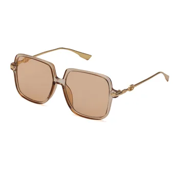 OIMG Moda Cadru Pătrat Doamnelor Damele de Lux, ochelari de Soare de Designer de Brand 2021 Noi ochelari de Soare Retro Negru Salbatic Roz UV400 Ochelari