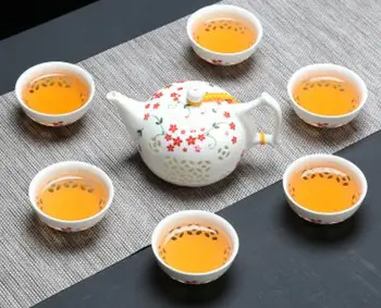 Albastru Alb Rafinat Ceainic Ceramic Ceainice De Ceai Ceașcă De Porțelan Chinezesc Kung Fu Set De Ceai Drinkware