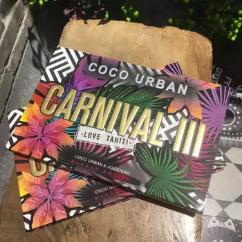 40 De Culori Coco Urban Curcubeu Fard De Pleoape Paleta Vie De Plante De Vară Fard De Pleoape Shimmer Mat Ochi Cosmetice