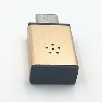 Telefon Laptop Mini Microfon Tip Conector c Carcasa din Aliaj de Aluminiu Recorder Audio Mini Microfon