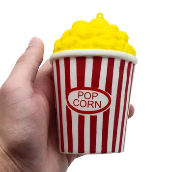Stoarce Popcorn Cupa Moale Lent În Creștere De Decompresie De Paști Telefon Curea Jucărie Rd Creșterea Stoarce De Vindecare Distractiv Pentru Copii Drăguț Jucărie